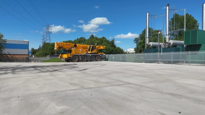 Loading Support on Site